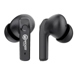 Wicked Audio Mojo 800 Wireless Active Noise Canceling Earbud Headphones, Bluetooth, Black (WI-TW4850)
