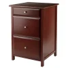 Winsome Delta File Cabinet, Walnut (94321)