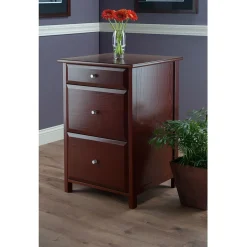 Winsome Delta File Cabinet, Walnut (94321)