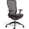 Workplace2.0™ Ayalon Ergonomic Fabric Swivel Task Chair, Black (UN51505)