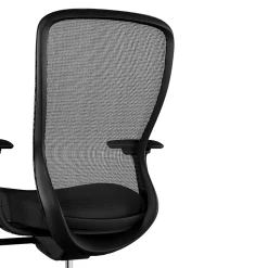 Workplace2.0™ Ayalon Ergonomic Fabric Swivel Task Chair, Black (UN51505)