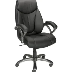 Workplace2.0™ Ramsey Ergonomic Bonded Leather Swivel Manager Chair, Black (ST62216)