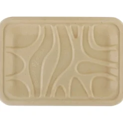 World Centric Fiber Trays, PLA Lined, PFAS Free, 8.2 x 5.7 x 0.7, Natural, 500/Carton