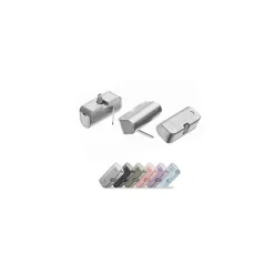 Worryfree Gadgets USB-C Power Bank, 5000 mAh, Black (WED02)