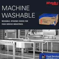 WypAll CriticalClean Fabric Food Service Cloths, 23.5