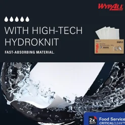 WypAll CriticalClean Foodservice Cloths, 12.5