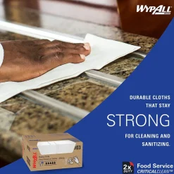 WypAll CriticalClean Foodservice Cloths, 12.5