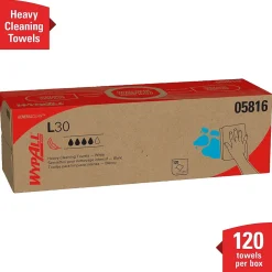 WypAll GeneralClean L30 Cellulose Cleaning Wipers, 16.4