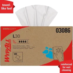 WypAll GeneralClean L30 Cleaning Cloths, 10