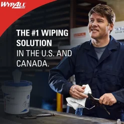WypAll PowerClean WetTask Fabric Cleaning Wipers, 9