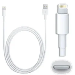 4XEM Pro Series USB-A to Lightning Charging Kit for Apple Devices, White (4XAPPLKIT6PRO)
