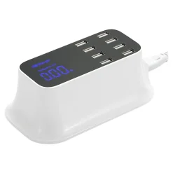 4XEM USB Charging Kit/Bundle for Most Smartphones, White (4XSMARTPWR8)