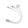4XEM™ USB to Lightning/Micro USB Cable for iPhone/iPod/iPad/Galaxy (4XUSBMUSB830PIN)