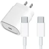 4XEM USB-C Charging Kit for iPhone 15 and iPhone 15 Plus, White (4XIPHNKIT6)