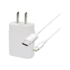 4XEM USB-C to Lightning Charging Kit/Bundle for iPhone 13, White (4XIPADKITC3)