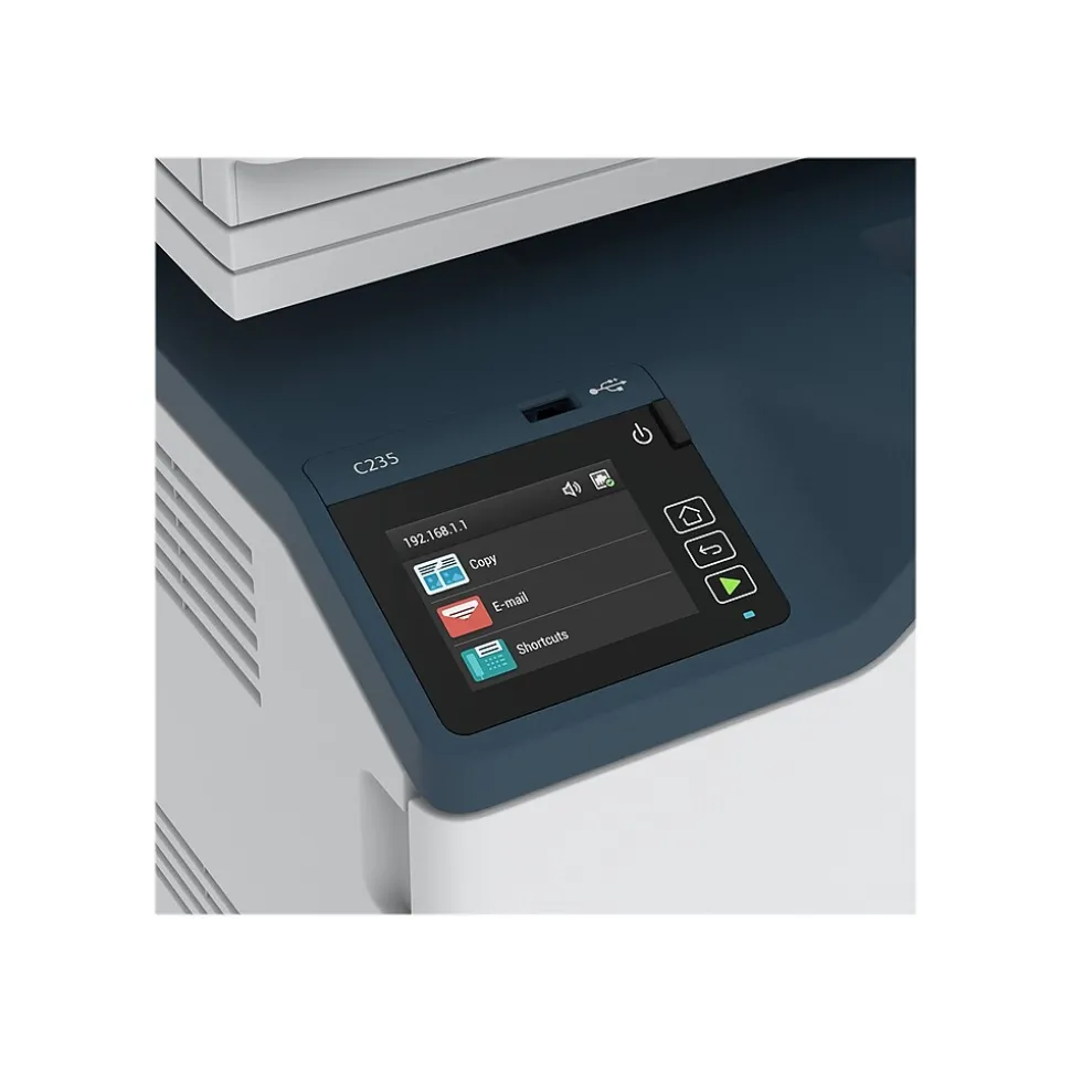 Xerox C235/DNI Wireless Color Laser Printer, All-In-One, Print, Scan, Copy, Fax (C235/DNI)