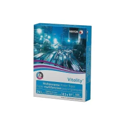 Xerox Vitality 8.5" x 11" Multipurpose Paper, 24 lbs., 92 Brightness, 500 Sheets/Ream (3R02531)