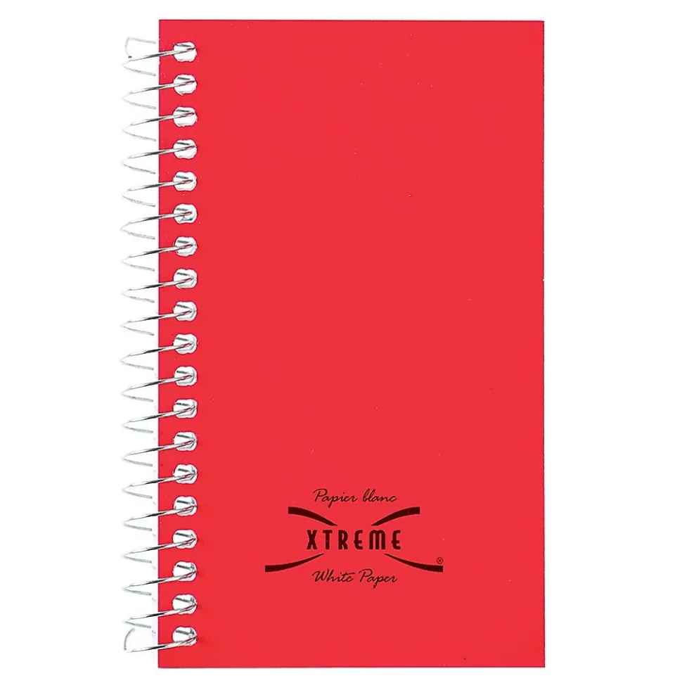 Xtreme Memo Pad, 3" x 5", Narrow Ruled, Assorted Colors, 60 Sheets/Pad, 1 Pad/Pack (31220)