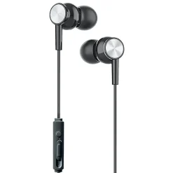 XYST In-Ear Earbuds with Microphone, Black (XYS-E3512BK)