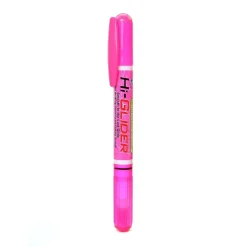 Yasutomo Hi-Glider Gel Stick Highlighter, Pink, 15/Pack (98428-PK15)