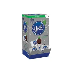 York Peppermint Patties Peppermint Dark Chocolate Candy Bar, 84 oz., 175/Box (HEC06643)