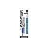 Zebra F-301 Retractable Ballpoint Pen, Fine Point, 0.7mm, Blue Ink, 2 Pack (27122)