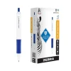 Zebra Sarasa Dry X1+ Retractable Gel Pen, Medium Point, 0.7mm, Blue Ink, Dozen (41520)