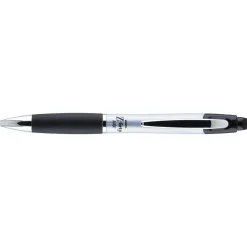 Zebra Z-Grip Max Retractable Ballpoint Pen, Medium Point, 1.0mm, Black Ink, Dozen (22410)