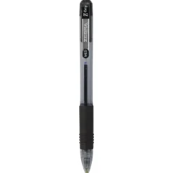 Zebra Z-Grip Retractable Ballpoint Pen, Medium Point, 1.0mm, Black Ink, Dozen (22210)