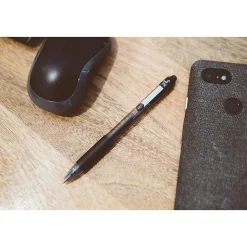 Zebra Z-Grip Retractable Ballpoint Pen, Medium Point, 1.0mm, Black Ink, Dozen (22210)