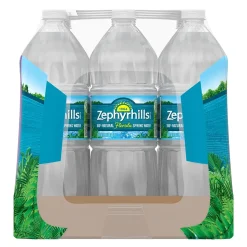 Zephyrhills 100% Natural Spring Water, Regular Flavor, 33.8 oz. Plastic Bottles, 15/Carton (11475332)