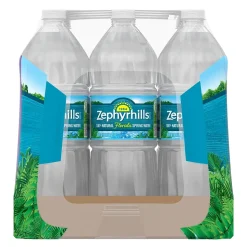 Zephyrhills 100% Natural Spring Water, Regular Flavor, 33.8 oz. Plastic Bottles, 15/Carton (11475332)