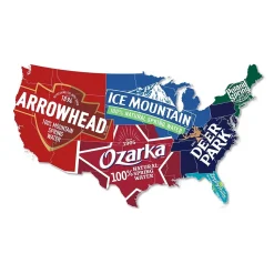 Zephyrhills 100% Natural Spring Water, Regular Flavor, 700ml Bottles with Sport Cap, 24/Carton (12087206)