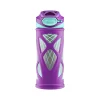 Zulu Echo Stainless Steel Kids' Water Bottle, 12 oz., Purple/Turquoise (438-0343-063-6)