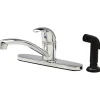 Zurn AquaSpec Temp-Gard Single Control Kitchen Faucet with Ceramic Disc Cartridge (Z7872C-XL)